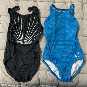 GK (set of 2) gymnastic leotards